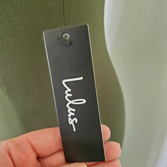 Lulu's "Your Everything" Olive Green Maxi Dress - Picture 12 of 12